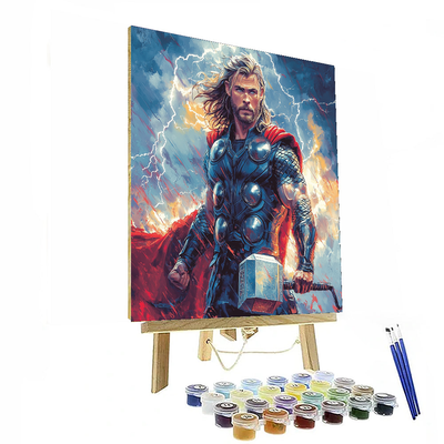 Chris Hemsworth: Wielding The Hammer Of Stardom Paint By Number