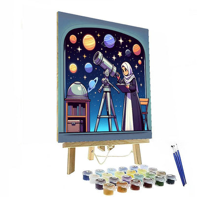 Astronomer's Starry Night Paint By Numbers