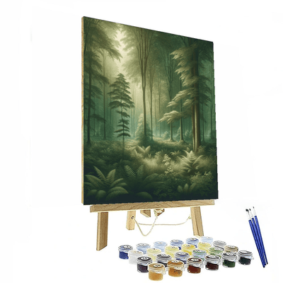 Forest Tranquility Paint By Number