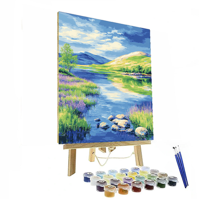 Turner Inspired Mystical Lake Reflection Paint By Numbers Kits