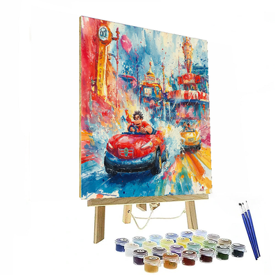 Wreck-it Ralph's Gaming Challenge - Disney Inspired Paint By Numbers