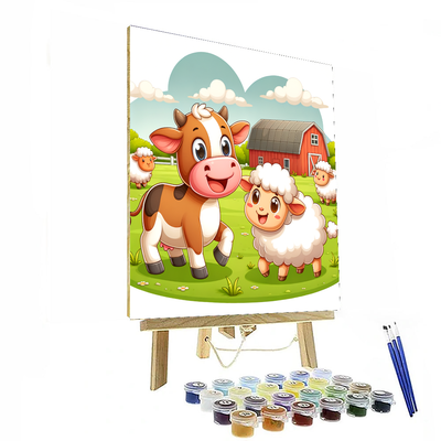 Happy Farm Fun Numbered Painting Kits