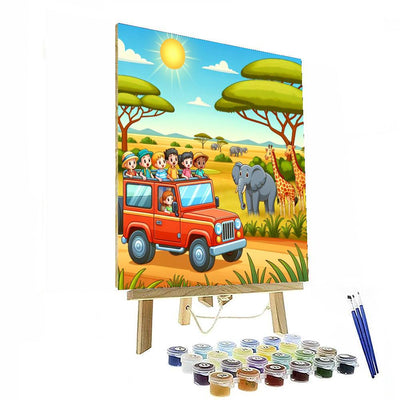 Safari Quest Numbered Painting Kits