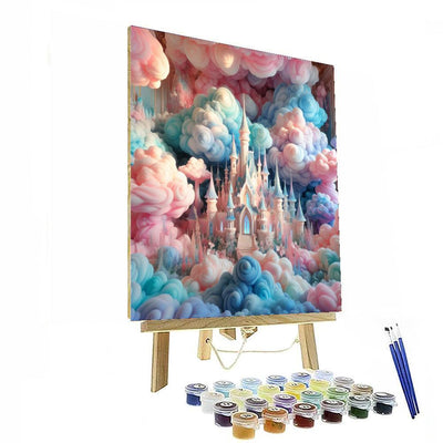 Fantasy Castle Of Dreams Numbered Painting Kits