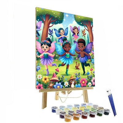 A Magical Day In Fairyland DIY Paint By Numbers
