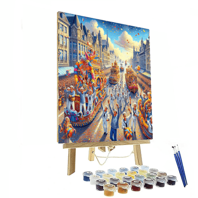 Carnival Of Dunkirk Painting Number Kit