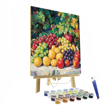 Paul Cézanne Inspired Vivid Harvest  Paint By Numbers Kits