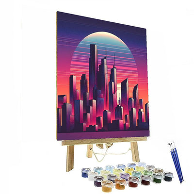 Urban Skyline Retreat Paint By Numbers