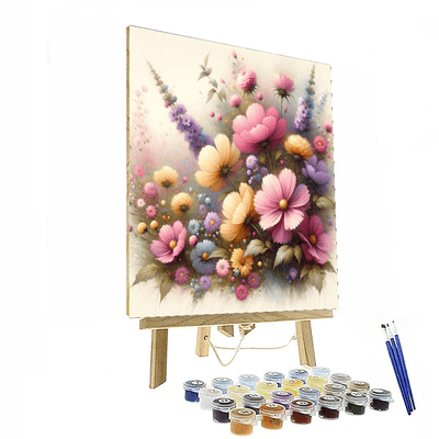 Floral Serenade Paint By Numbers