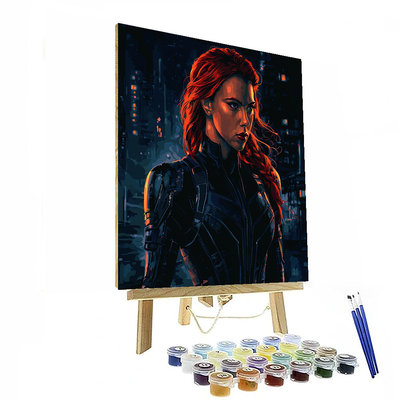 Scarlett Johansson: Unveiling The Intrigues Of Black Widow Paint By Number