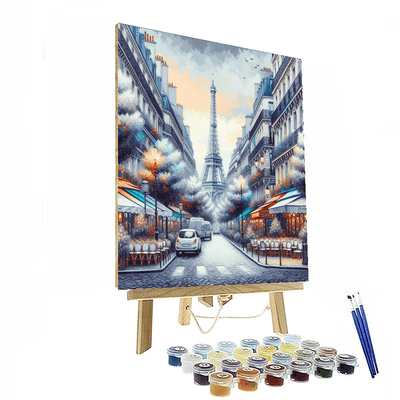 Parisian Charm Paint By Numbers Art