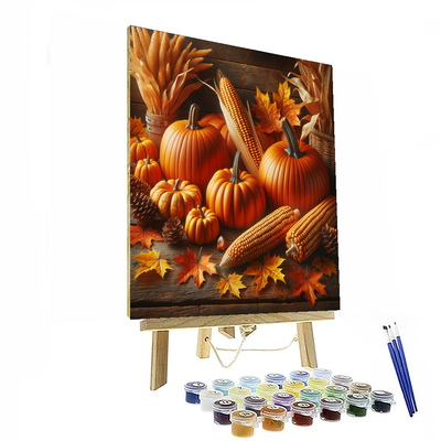 Bountiful Harvest Season Numbered Painting Kits