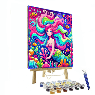 Dreamy Mermaid Paint By Numbers