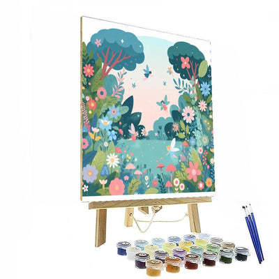 Fairy Garden Hideaway Paint By Number