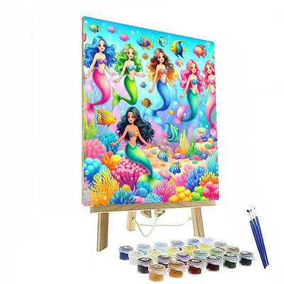 Fantasy Under The Sea DIY Paint By Numbers