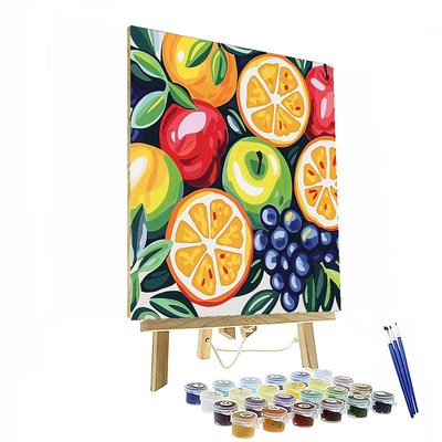 Henri Matisse Inspired Sublime Fruit Medley  DIY Paint By Numbers