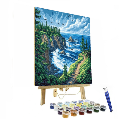 Vancouver Island's Wild Pacific Trail Paint By Numbers Kits