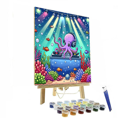 Funky Underwater Disco Paint By Numbers