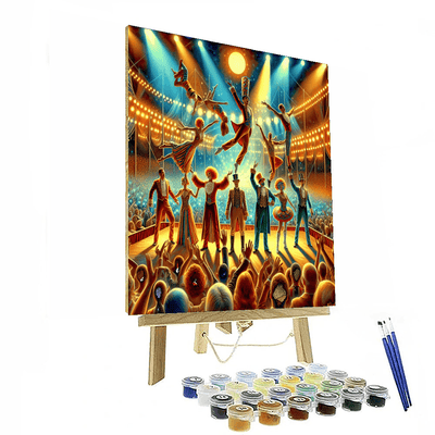 International Festival Of Circus Arts - Italy Numbered Painting Kits