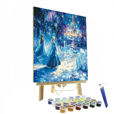 Frozen Wonderland - Disney Inspired Paint By Numbers Kits