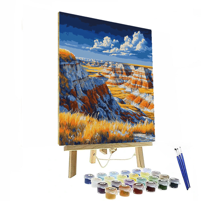 Badlands National Park - South Dakota, Usa Paint By Numbers Kits