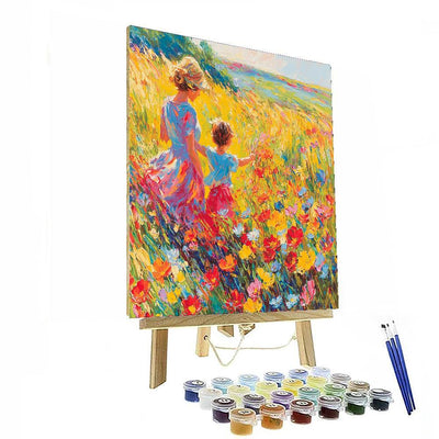A Love That Blossoms Painting Number Kit