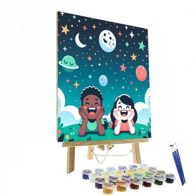 Dreamy Starry Adventures Paint By Numbers