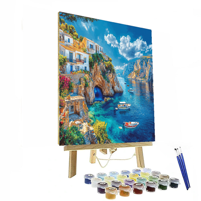 Capri Island DIY Paint By Numbers