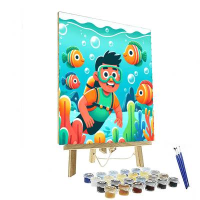 Undersea Exploration Quest Paint By Numbers