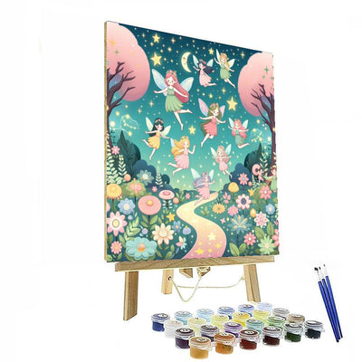 Garden Fairy Adventure Paint By Numbers