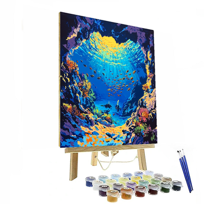 Blue Hole - Dahab Paint By Numbers Kits