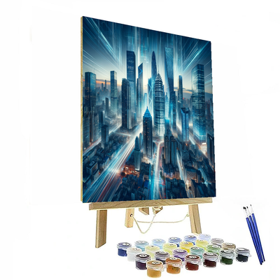 Urban City Vibe Paint By Numbers