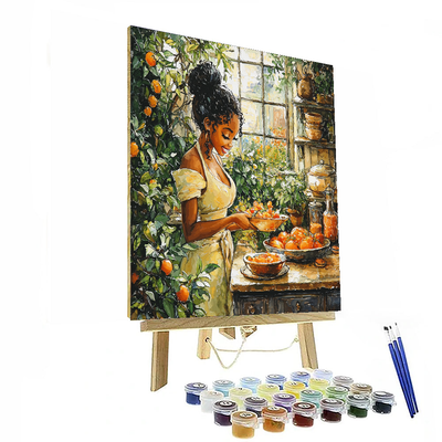 Tiana's Dreamy Feast - Disney Inspired Paint By Number