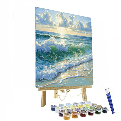 Claude Monet Inspired Ocean Dreams  DIY Paint By Numbers