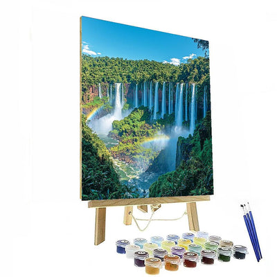 Iguazu Falls - Misiones Painting Number Kit