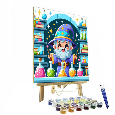 Magic Potion Laboratory Paint By Numbers Art