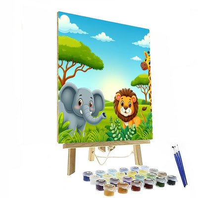 Adventures In The Wild Numbered Painting Kits