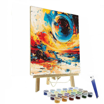 Salvador Dali Inspired Dali's Dreamscape Reverie  Numbered Painting Kits