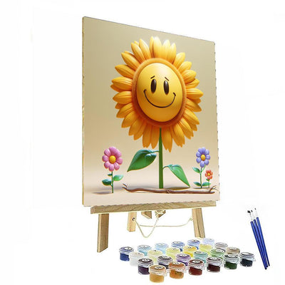 Radiant Sunflower Paint By Numbers Art