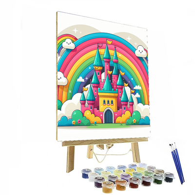 Whimsical Castle Paint By Number