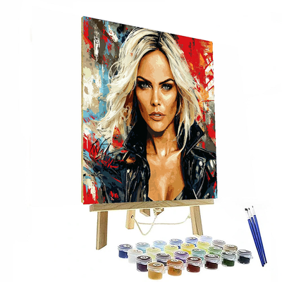 Charlize Theron: The Unstoppable Force Of Reinvention Painting By Numbers Kit