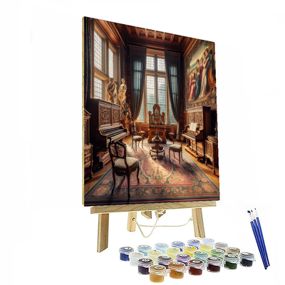 Renaissance Music Room DIY Paint By Numbers