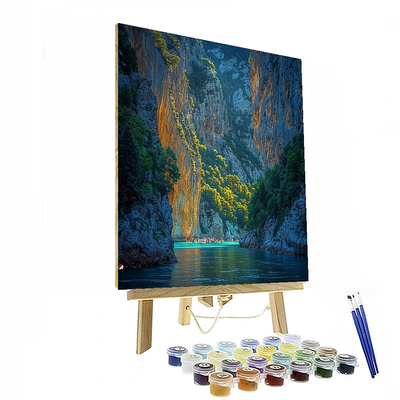 Gorges Du Verdon Numbered Painting Kits