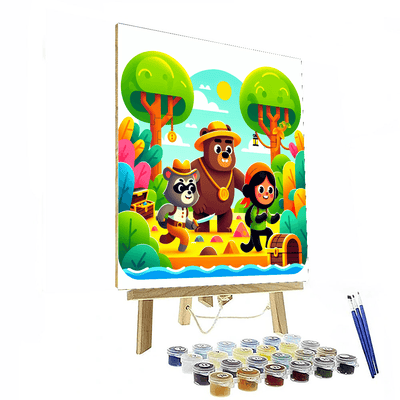 Animal Adventurers Paint By Number