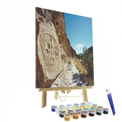 Bandelier National Monument - New Mexico Paint By Numbers Kits