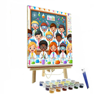 Super Science Squad Painting By Numbers Kit