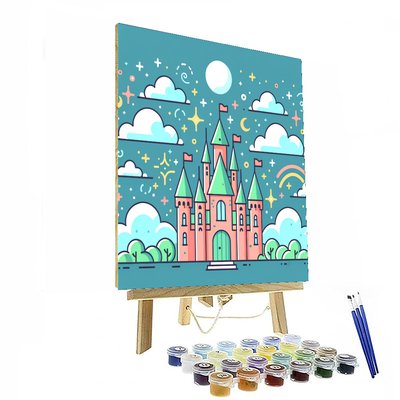 Mystical Castle Adventure Paint By Numbers