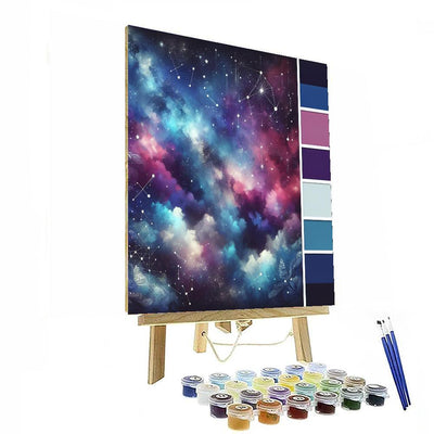 Fantasy Starry Sky Paint By Numbers Art