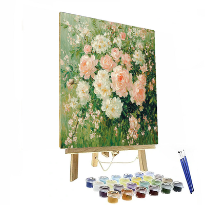 Pierre-Auguste Renoir Inspired Elegant Floral Elegance  Paint By Numbers Kits