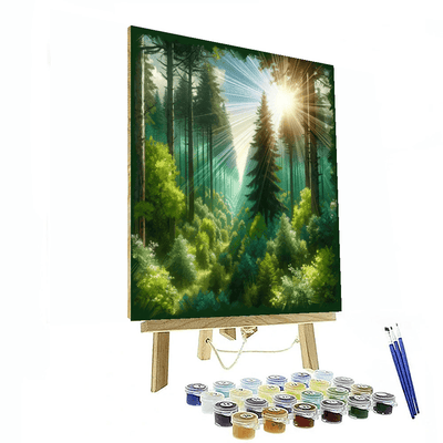 Enchanted Forest Walk Paint By Numbers Kits